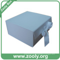 Large Plain White Cardboard Paper Foldable Gift Box